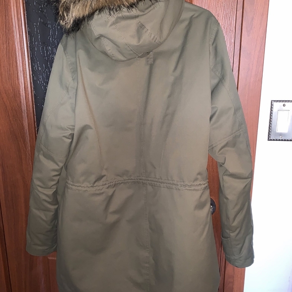 Abercrombie & Fitch Down Parka- Olive green - Picture 2 of 8